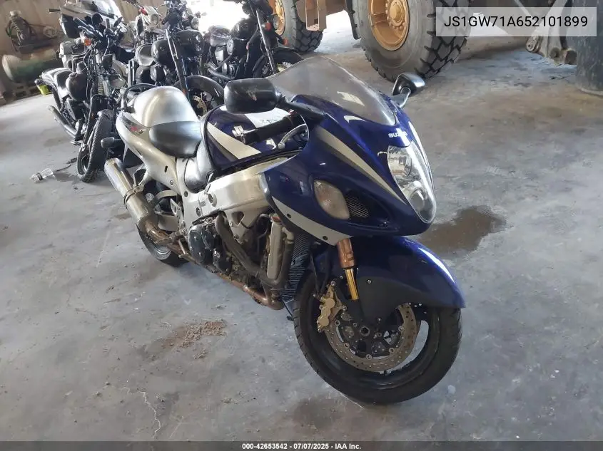 2005 Suzuki Gsx1300 Rk5 VIN: JS1GW71A652101899 Lot: 42653542