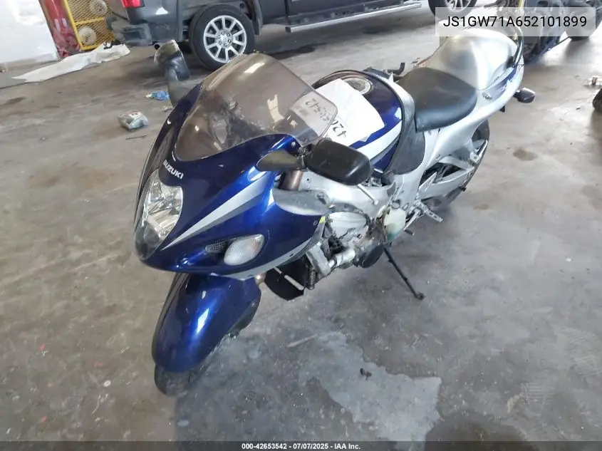 2005 Suzuki Gsx1300 Rk5 VIN: JS1GW71A652101899 Lot: 42653542