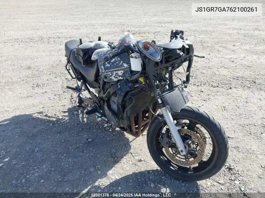 2006 Suzuki Gsx750 F VIN: JS1GR7GA762100261 Lot: 12301376