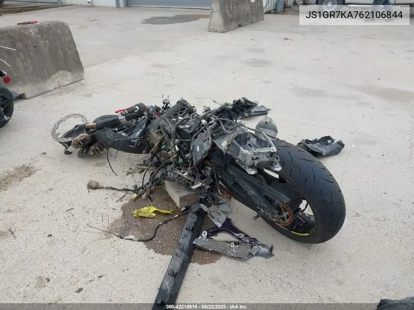2006 Suzuki Gsx-R750 K6 VIN: JS1GR7KA762106844 Lot: 42210918
