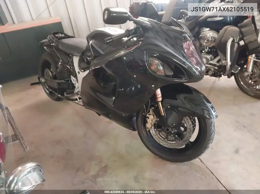 2006 Suzuki Gsx1300 R VIN: JS1GW71AX62105519 Lot: 42380534