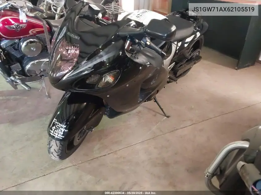 2006 Suzuki Gsx1300 R VIN: JS1GW71AX62105519 Lot: 42380534