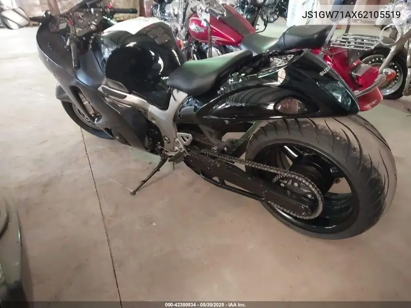 2006 Suzuki Gsx1300 R VIN: JS1GW71AX62105519 Lot: 42380534