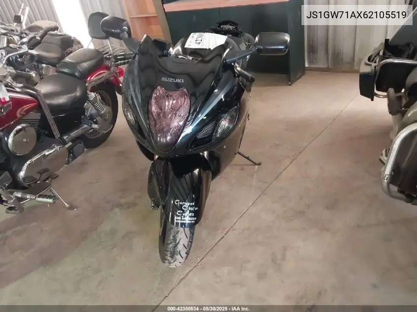 2006 Suzuki Gsx1300 R VIN: JS1GW71AX62105519 Lot: 42380534
