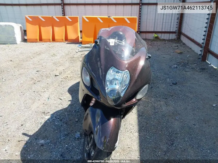2006 Suzuki Gsx1300 R VIN: JS1GW71A462113745 Lot: 42568750