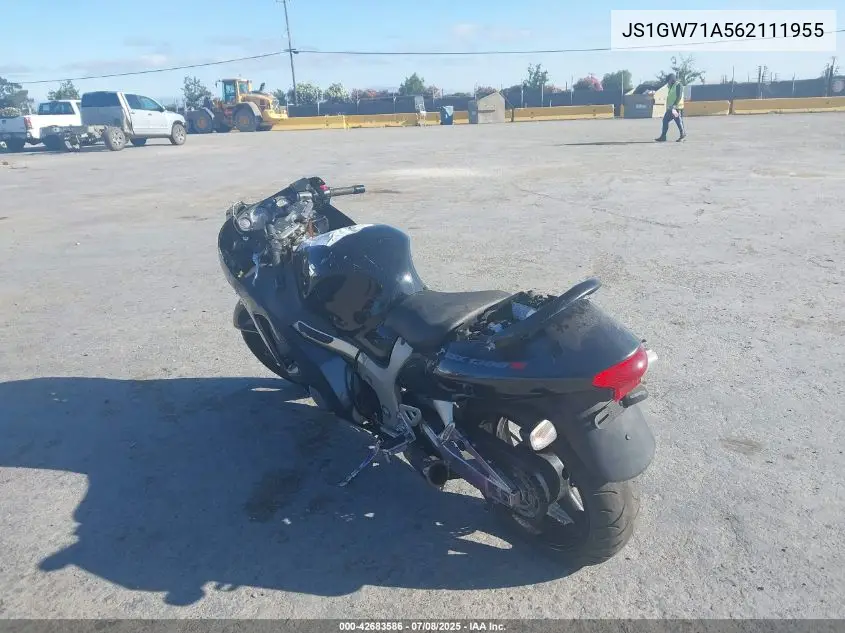 2006 Suzuki Gsx1300 R VIN: JS1GW71A562111955 Lot: 42683586