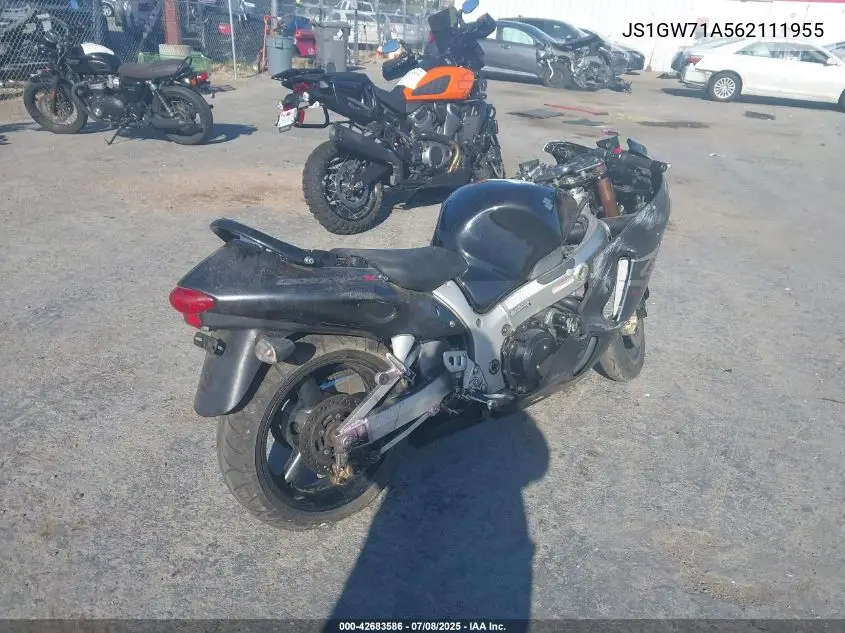 2006 Suzuki Gsx1300 R VIN: JS1GW71A562111955 Lot: 42683586