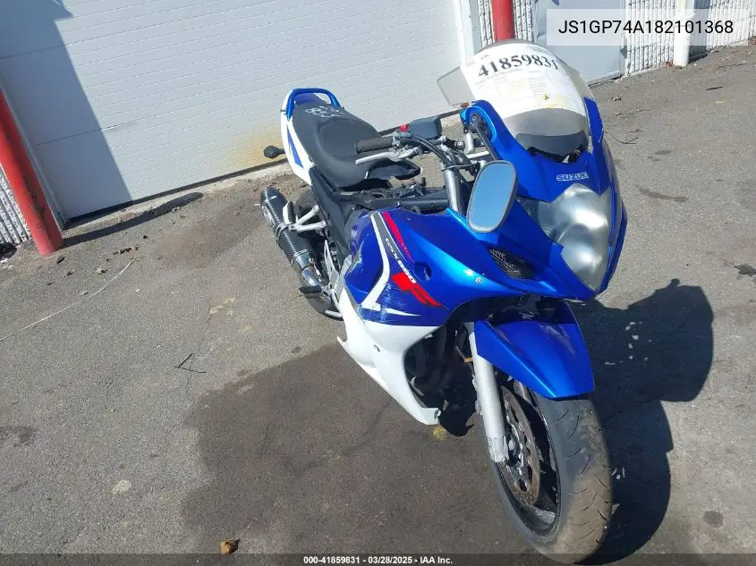 2008 Suzuki Gsx650 F VIN: JS1GP74A182101368 Lot: 41859831