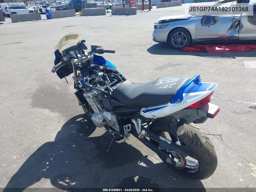2008 Suzuki Gsx650 F VIN: JS1GP74A182101368 Lot: 41859831