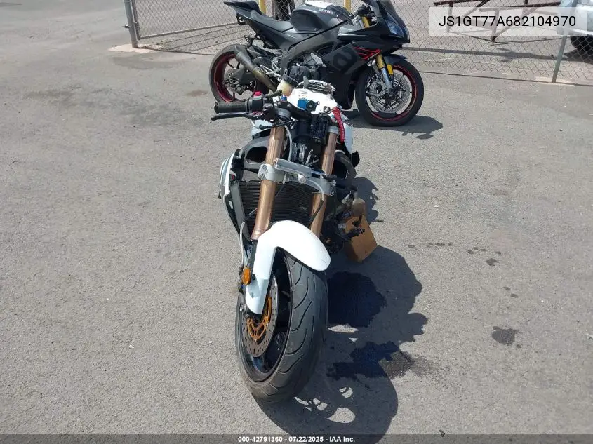 2008 Suzuki Gsx-R1000 VIN: JS1GT77A682104970 Lot: 42791360