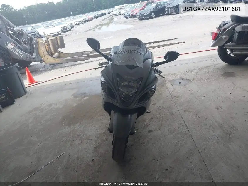 2009 Suzuki Gsx1300 R VIN: JS1GX72AX92101681 Lot: 42618716