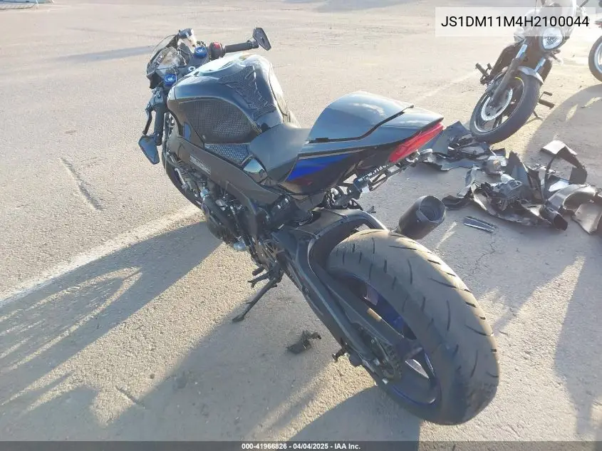 2017 Suzuki Gsx-R1000 R VIN: JS1DM11M4H2100044 Lot: 41966826