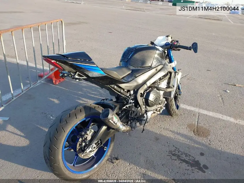 2017 Suzuki Gsx-R1000 R VIN: JS1DM11M4H2100044 Lot: 41966826