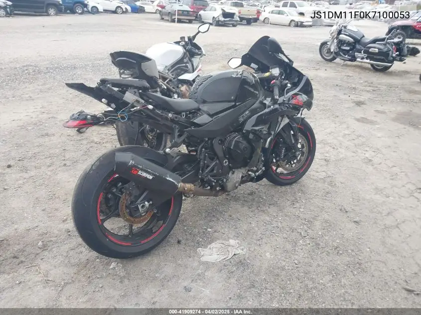 2019 Suzuki Gsx-R1000 VIN: JS1DM11F0K7100053 Lot: 41909274