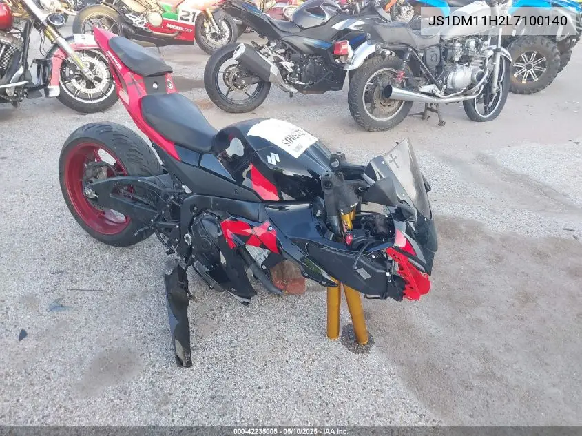 2020 Suzuki Gsx-R1000 R VIN: JS1DM11H2L7100140 Lot: 42235005