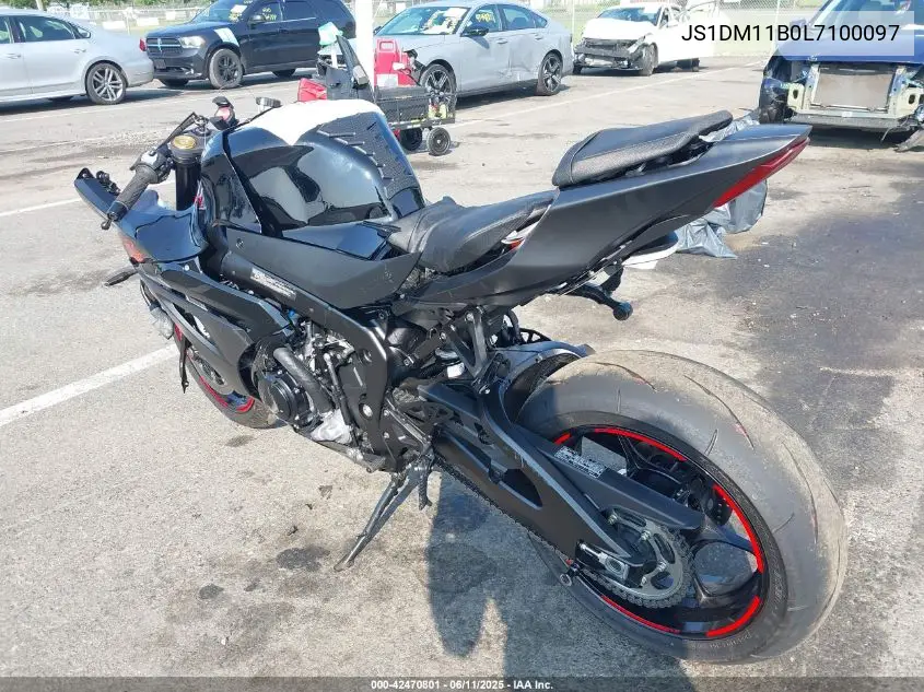 2020 Suzuki Gsx-R1000 VIN: JS1DM11B0L7100097 Lot: 42470801