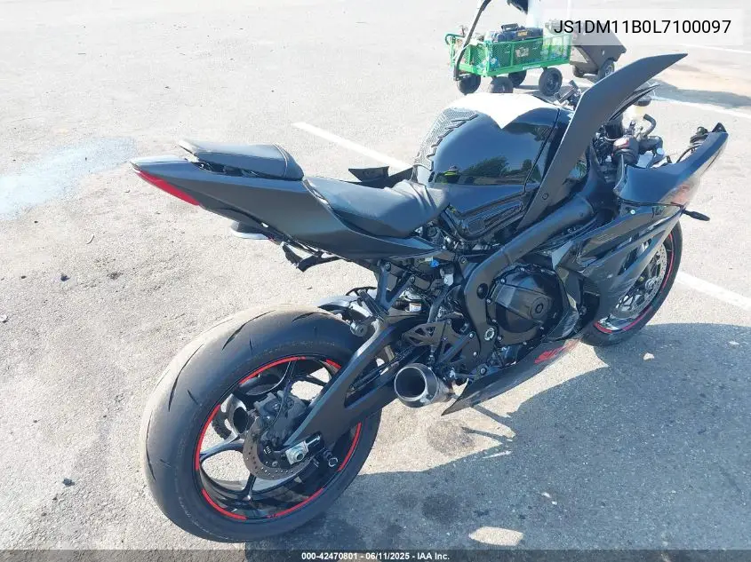 2020 Suzuki Gsx-R1000 VIN: JS1DM11B0L7100097 Lot: 42470801