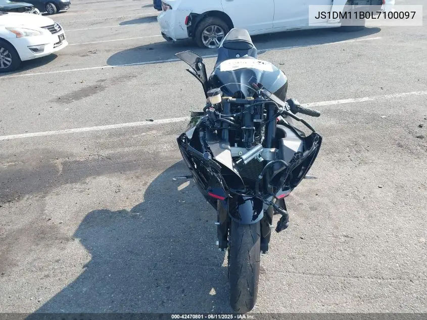 2020 Suzuki Gsx-R1000 VIN: JS1DM11B0L7100097 Lot: 42470801