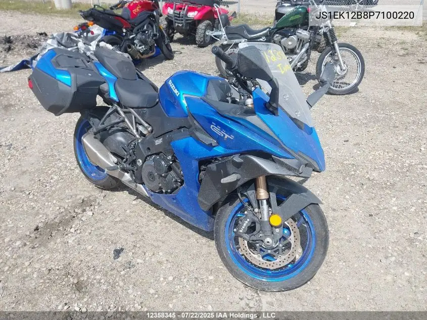 2023 Suzuki Gsx1000 Gt/Gt+ VIN: JS1EK12B8P7100220 Lot: 12358345