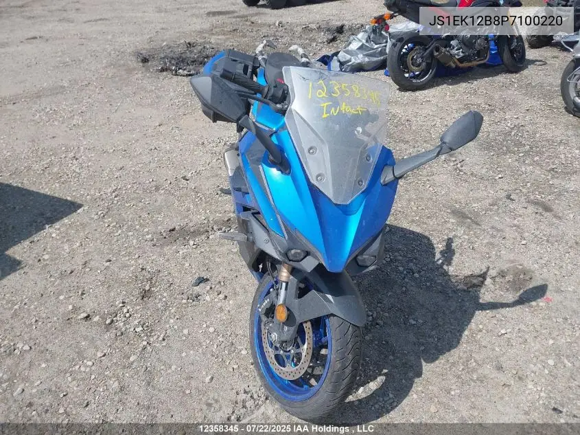 2023 Suzuki Gsx1000 Gt/Gt+ VIN: JS1EK12B8P7100220 Lot: 12358345