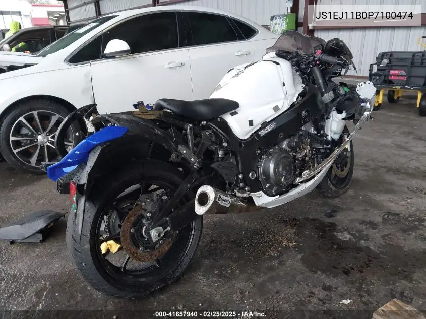2023 Suzuki Gsx1300 Rr VIN: JS1EJ11B0P7100474 Lot: 41657940