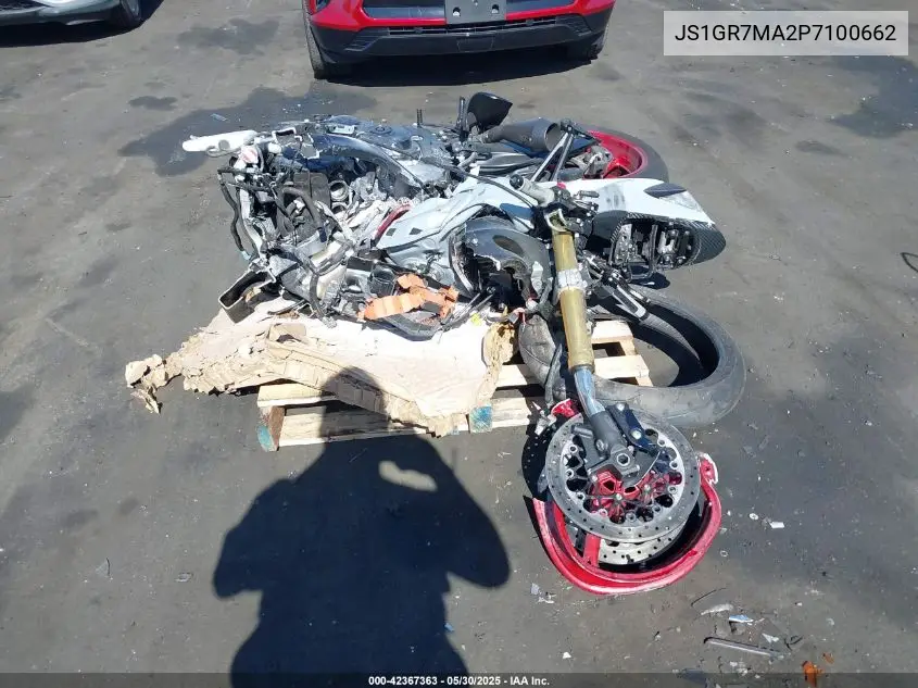 2023 Suzuki Gsx-R750 VIN: JS1GR7MA2P7100662 Lot: 42367363