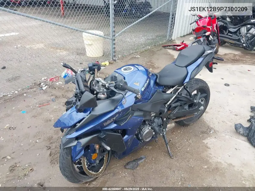 2023 Suzuki Gsx1000 Gt/Gt+ VIN: JS1EK12B9P7100209 Lot: 42368807