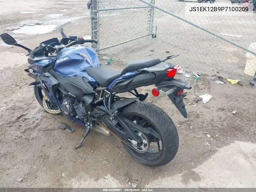 2023 Suzuki Gsx1000 Gt/Gt+ VIN: JS1EK12B9P7100209 Lot: 42368807