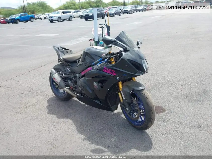 2023 Suzuki Gsx-R1000 R VIN: JS1DM11H5P7100722 Lot: 42450900