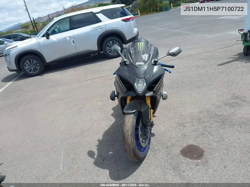 2023 Suzuki Gsx-R1000 R VIN: JS1DM11H5P7100722 Lot: 42450900