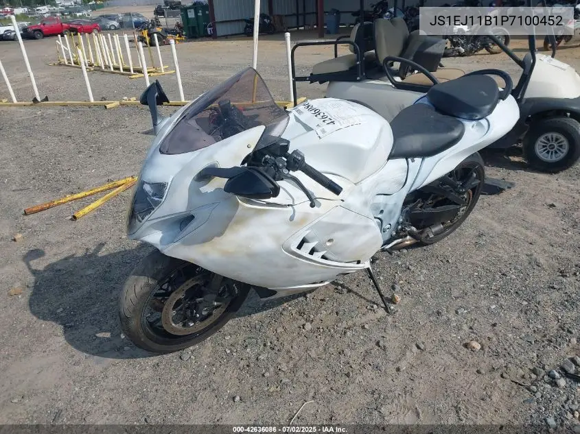 2023 Suzuki Gsx1300 Rr VIN: JS1EJ11B1P7100452 Lot: 42636086