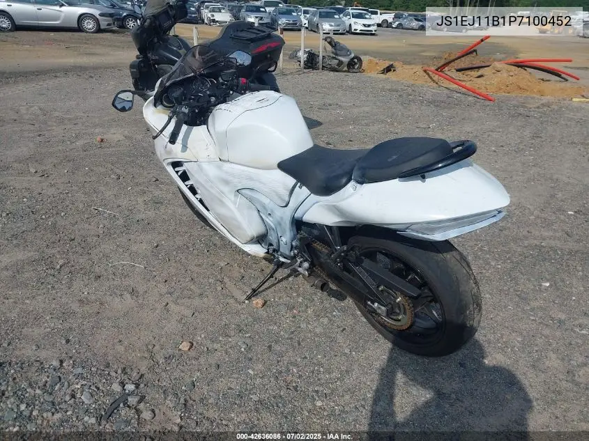 2023 Suzuki Gsx1300 Rr VIN: JS1EJ11B1P7100452 Lot: 42636086