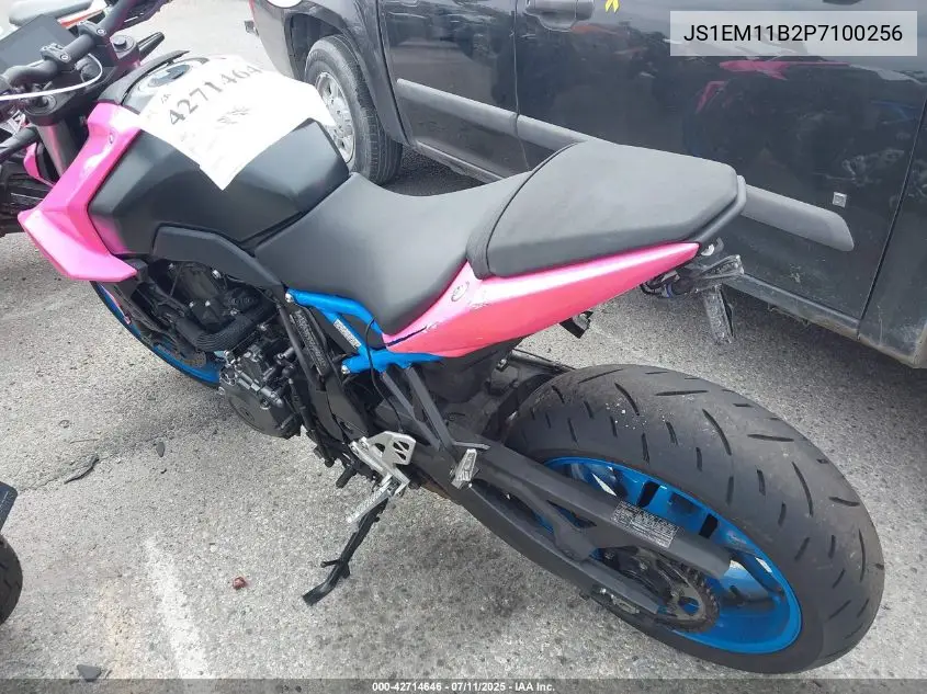 2023 Suzuki Gsx800 R VIN: JS1EM11B2P7100256 Lot: 42714646