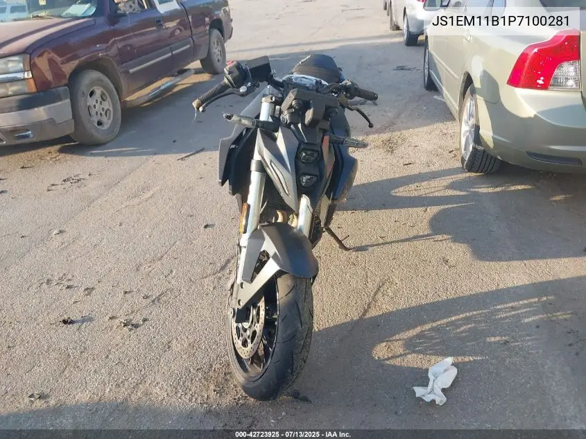 2023 Suzuki Gsx800 R VIN: JS1EM11B1P7100281 Lot: 42723925