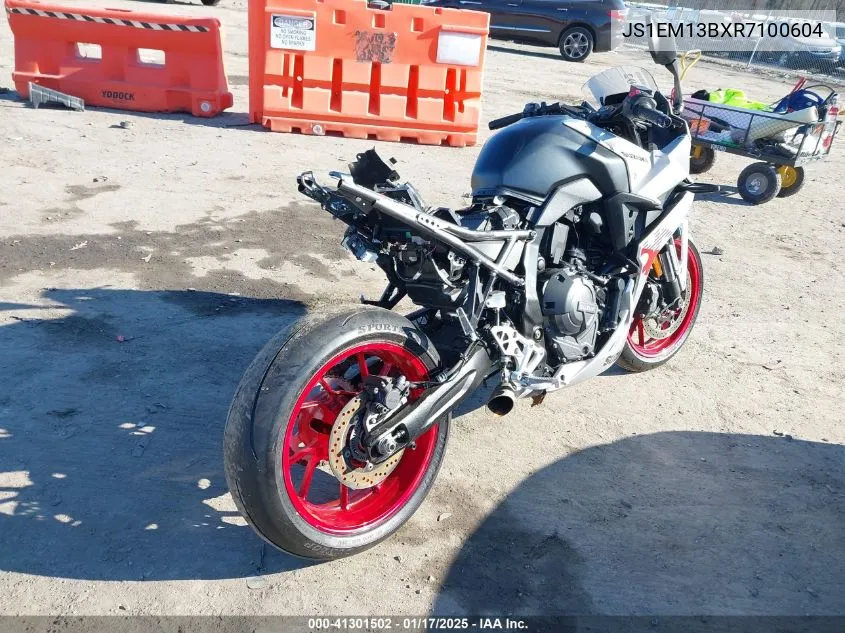 2024 Suzuki Gsx800 F VIN: JS1EM13BXR7100604 Lot: 41301502