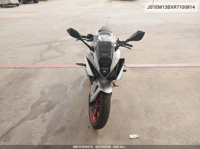 2024 Suzuki Gsx800 F VIN: JS1EM13BXR7100814 Lot: 41830215