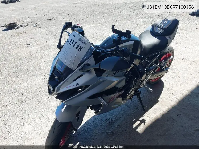 2024 Suzuki Gsx800 F VIN: JS1EM13B6R7100356 Lot: 41938904