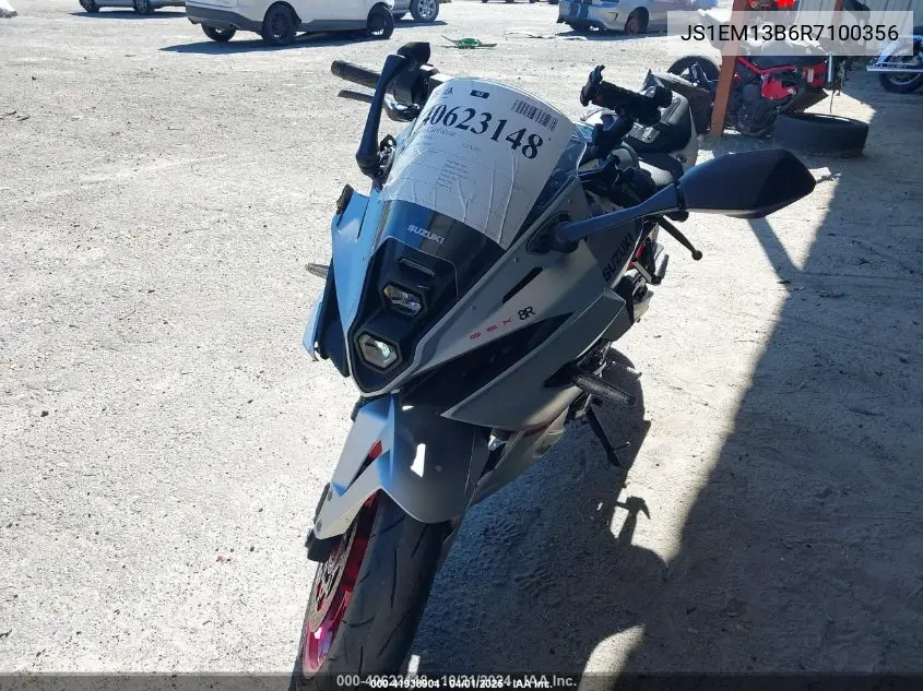2024 Suzuki Gsx800 F VIN: JS1EM13B6R7100356 Lot: 41938904