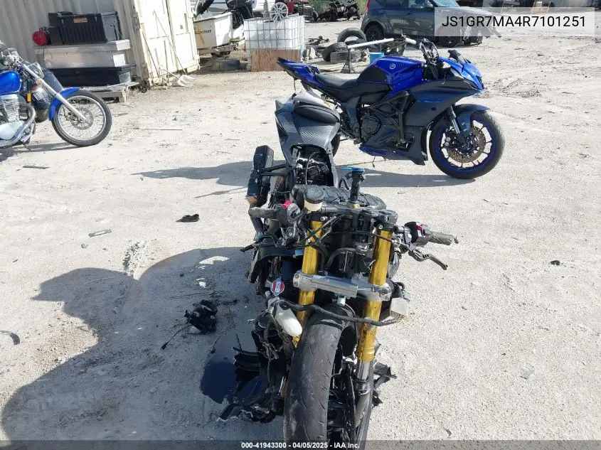 2024 Suzuki Gsx-R750 VIN: JS1GR7MA4R7101251 Lot: 41943300