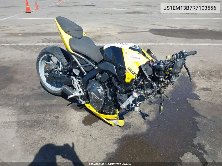 2024 Suzuki Gsx800 F VIN: JS1EM13B7R7103556 Lot: 42031401