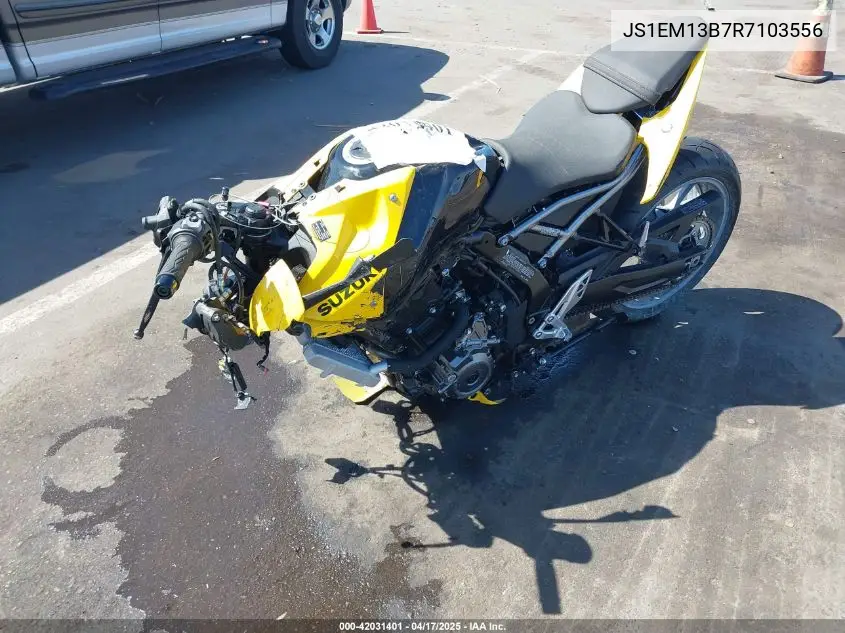2024 Suzuki Gsx800 F VIN: JS1EM13B7R7103556 Lot: 42031401