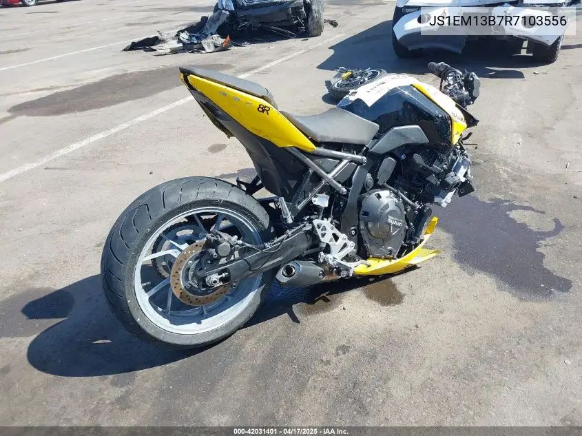 2024 Suzuki Gsx800 F VIN: JS1EM13B7R7103556 Lot: 42031401
