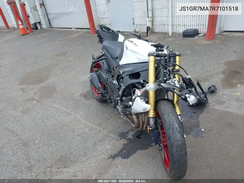 2024 Suzuki Gsx-R750 VIN: JS1GR7MA7R7101518 Lot: 42311385