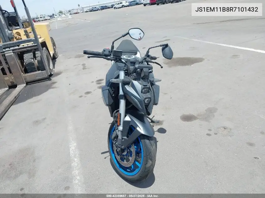 2024 Suzuki Gsx800 R VIN: JS1EM11B8R7101432 Lot: 42359657
