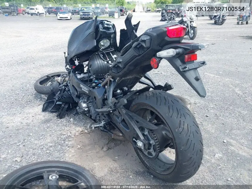 2024 Suzuki Gsx1000 Gt/Gt+ VIN: JS1EK12B0R7100554 Lot: 42715188