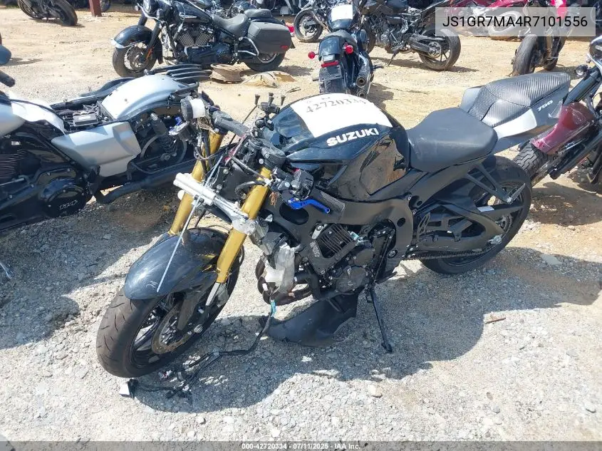 2024 Suzuki Gsx-R750 VIN: JS1GR7MA4R7101556 Lot: 42720334