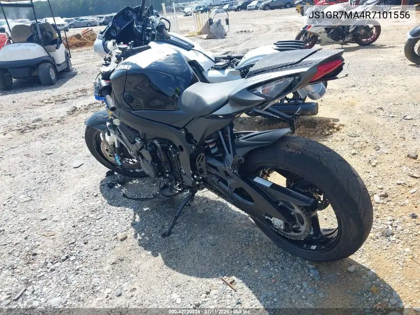 2024 Suzuki Gsx-R750 VIN: JS1GR7MA4R7101556 Lot: 42720334