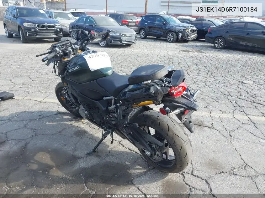 2024 Suzuki Gsx1000 Gx VIN: JS1EK14D6R7100184 Lot: 42762155