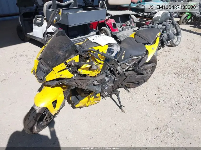 2024 Suzuki Gsx800 F VIN: JS1EM13B4R7103000 Lot: 42779721
