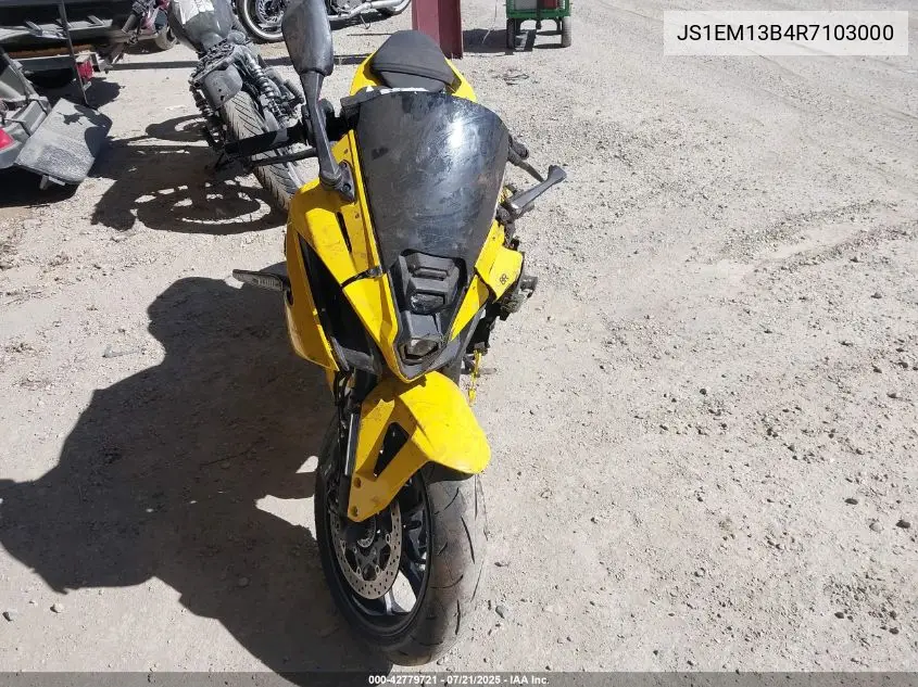 2024 Suzuki Gsx800 F VIN: JS1EM13B4R7103000 Lot: 42779721